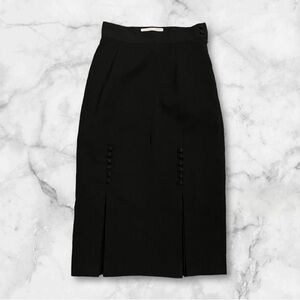 Bettie Page Black Pencil Skirt